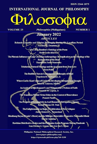 Philosophia: International Journal of Philosophy